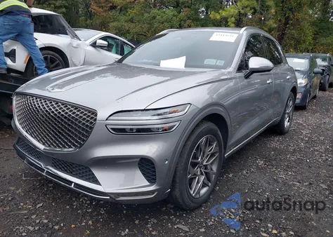 2022 Genesis Gv70 2.5T Awd из США, поврежденный, VIN KMUMADTB0NU069982